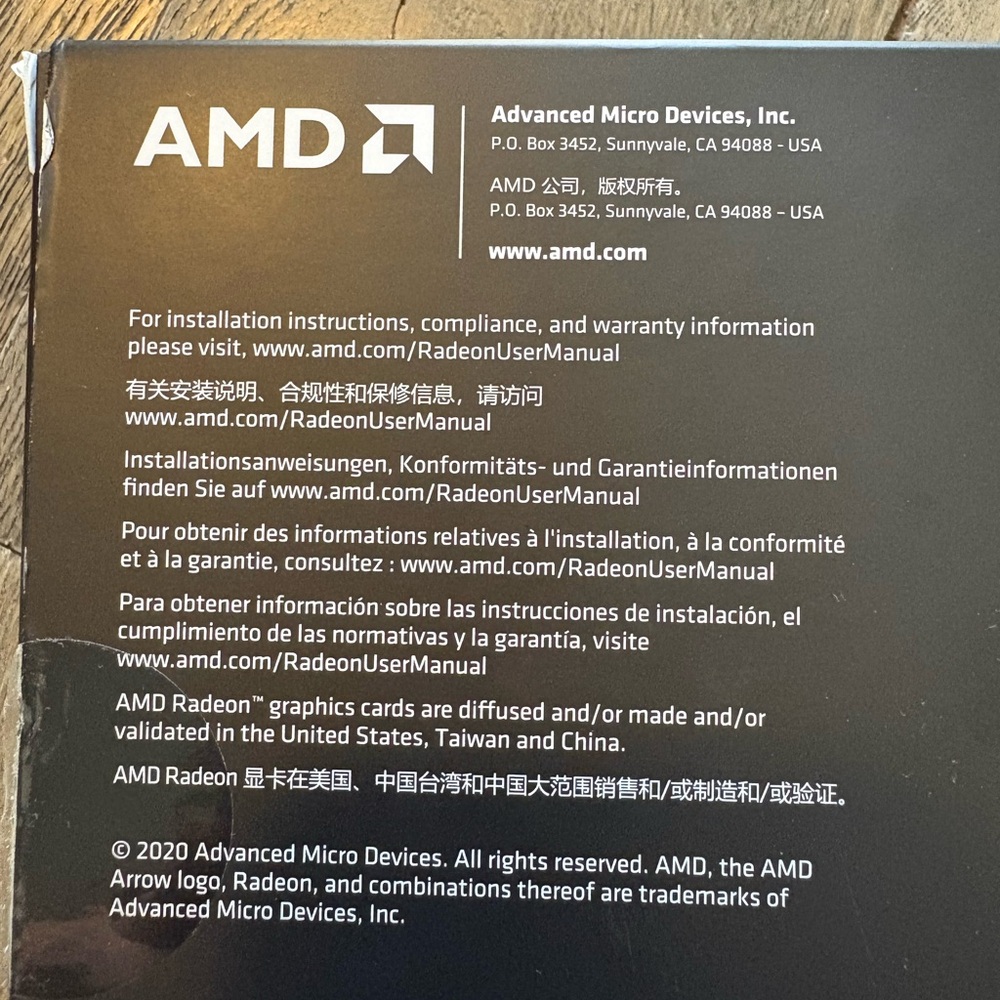 AMD Radeon RX 6700 XT Graphics Card - Black and Red - Picture 2 of 12